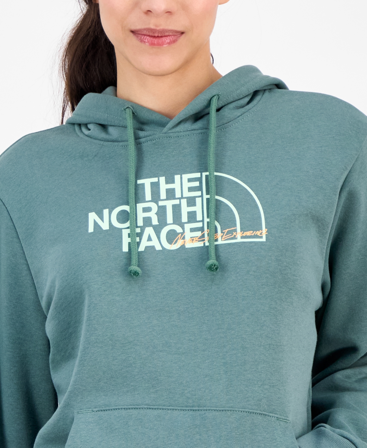 The North Face Women's Evolution Jumbo Dome Hoodie In Green