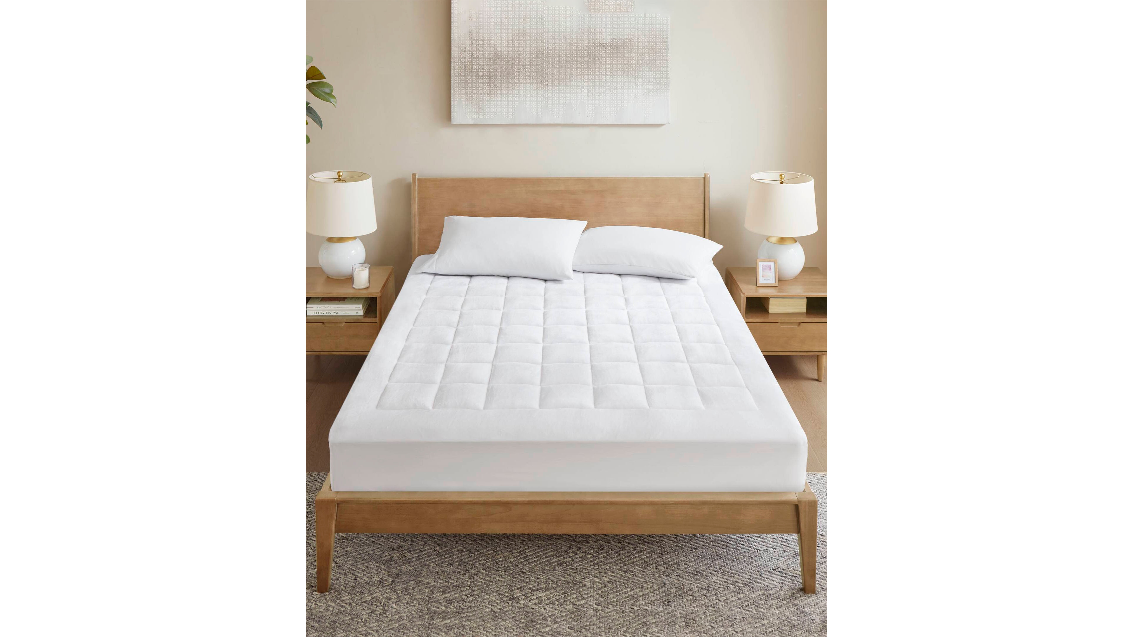 Madison Park Cloud Soft Plush Waterproof Mattress Pad, California King