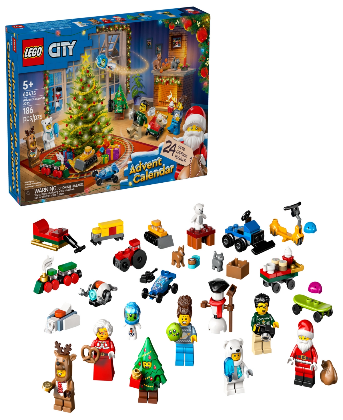 Lego City Occasions 60475 Toy Building Set, 186 Pieces In Multi