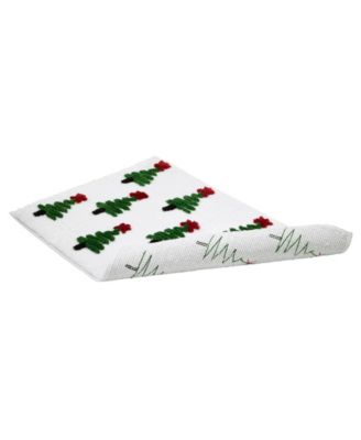 Ribbon Tree Polyester Bath Rug, 20" x 32"