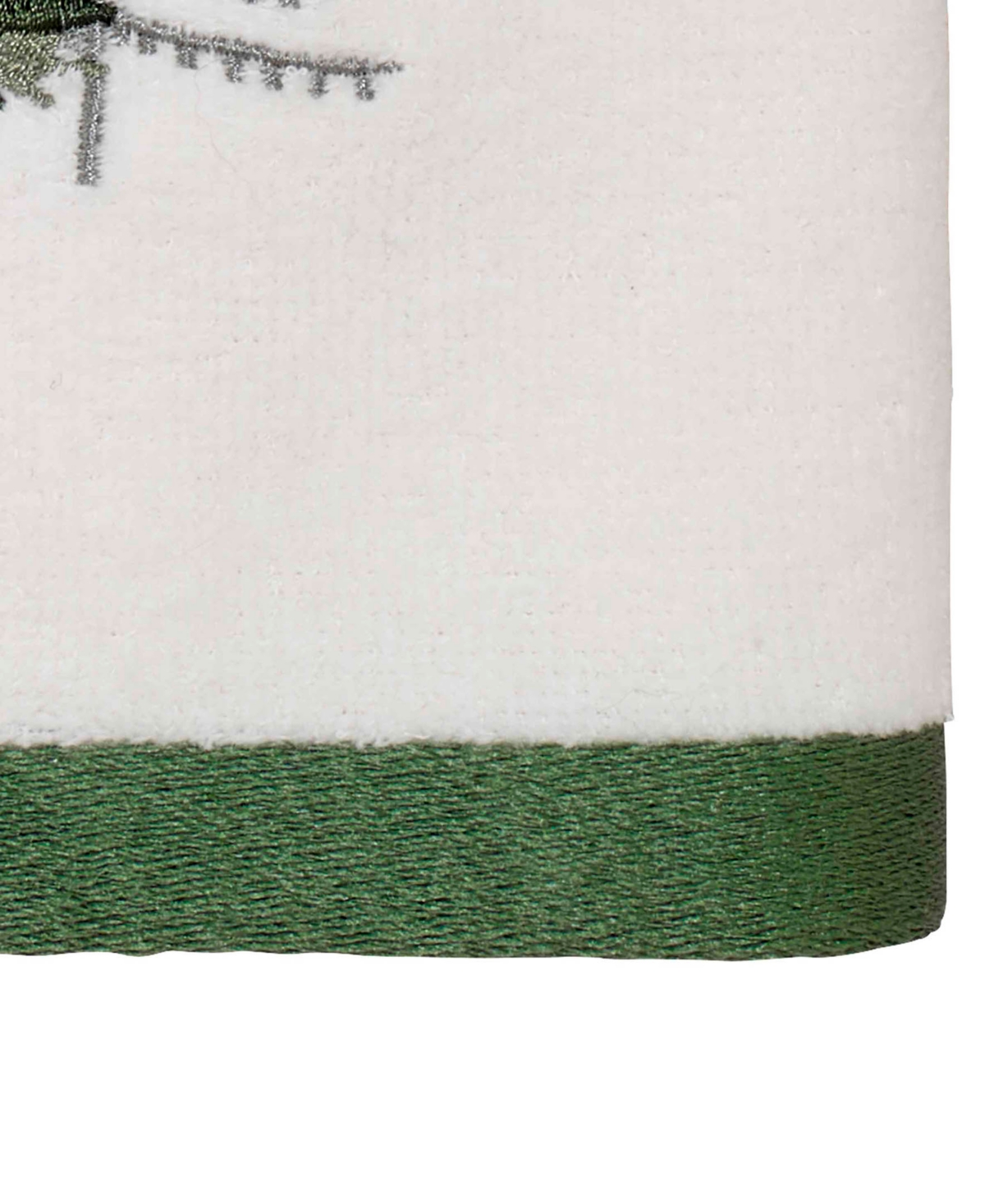 Avanti Trees Cotton 2-pc. Hand Towel Set, 28" X 16" In White
