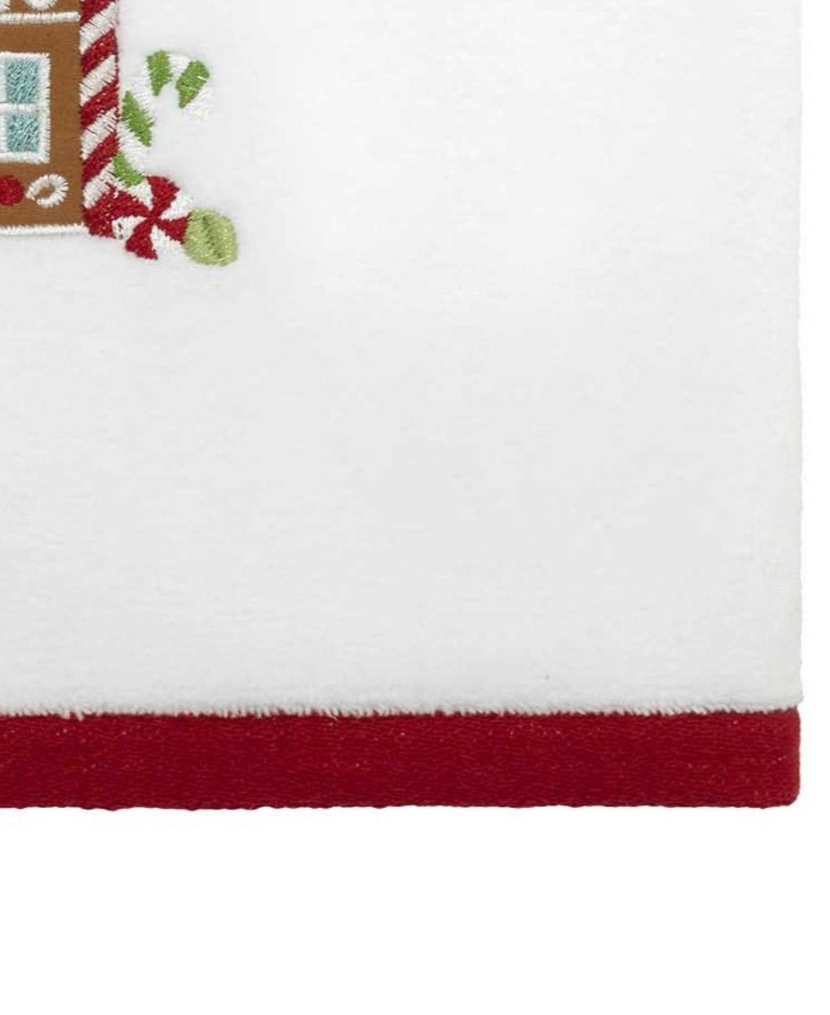 Avanti Sweet Treat Cotton 2-pc. Bath Towel Set, 50" X 27" In White