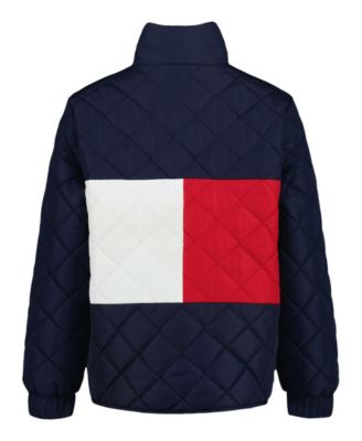 Boys' 8-20 Diamond Quilt Jacket