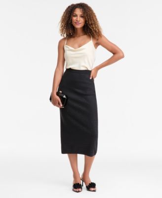 Women's Rhinestone Sweater Skirt, Macy's Exclusive