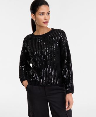 Women's Bold Sequin Sweater, Macy's Exclusive