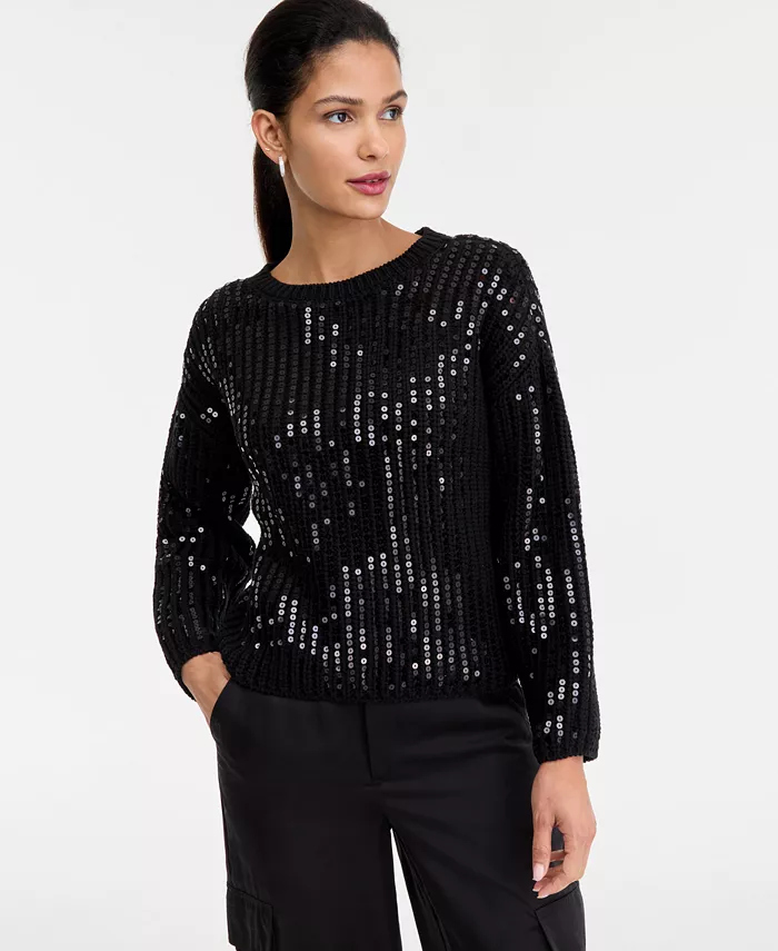 Women's Bold Sequin Sweater