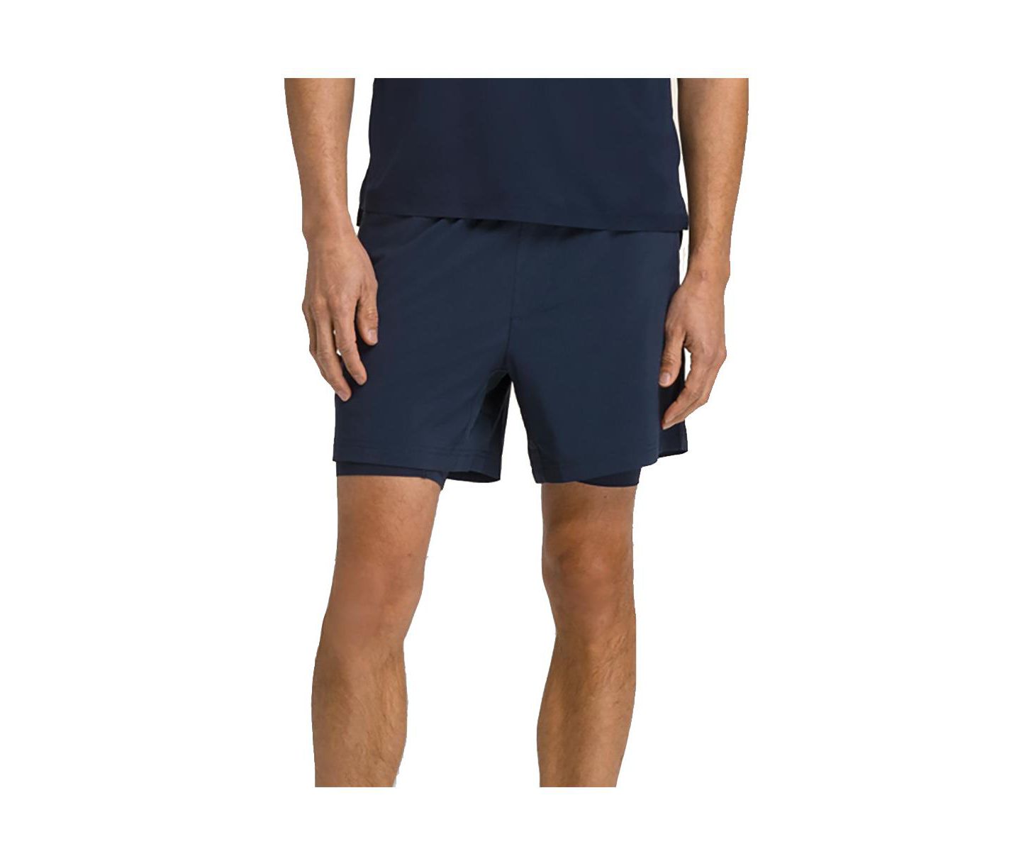 Мужские шорты Wilson Doubleday tennis Shorts, цвет: Тёмно-синий — фото 1