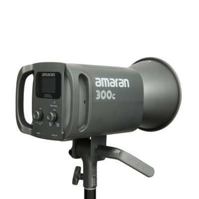 300c 300W RGBWW Bowens Mount Point-Source LED Light