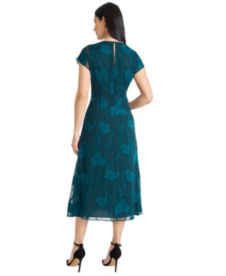 Women's Short Sleeve Midi Dress