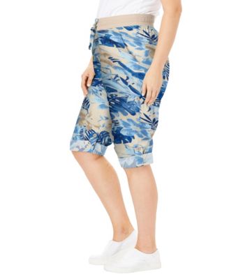 Women's Within Convertible Length Cargo Capri/Bermuda