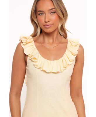 Women's Brienne Maxi Dress - Butter Yellow