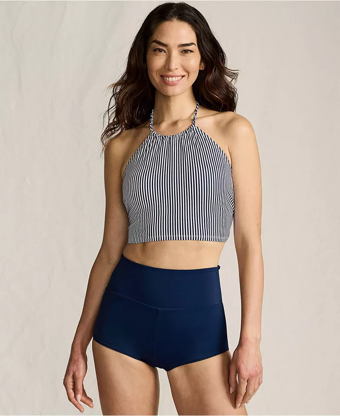 Women's High Neck Halter Bikini Top
