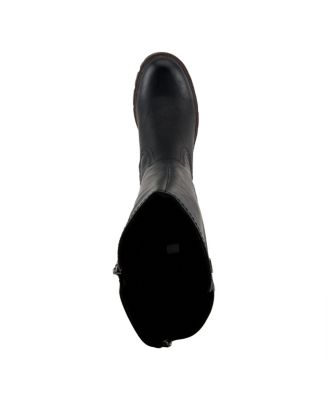 Lexis Water-Resistant Tall Shaft Boot with Adjustable Calf and Shock-Absorbing Sole