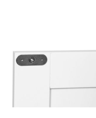 CASAINC 1Pc MDF Double Doors, Adjustable Shelf & Waterproof Finish Bathroom Floor Cabinet