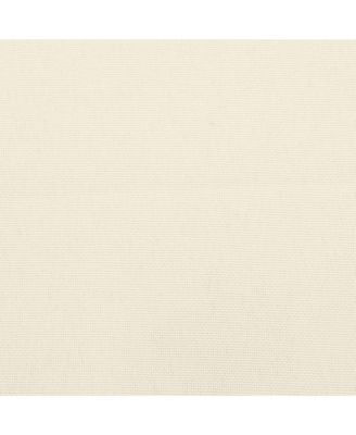 Chair Cushions 4 pcs Cream White 15.7"x15.7"x2.8" Oxford Fabric