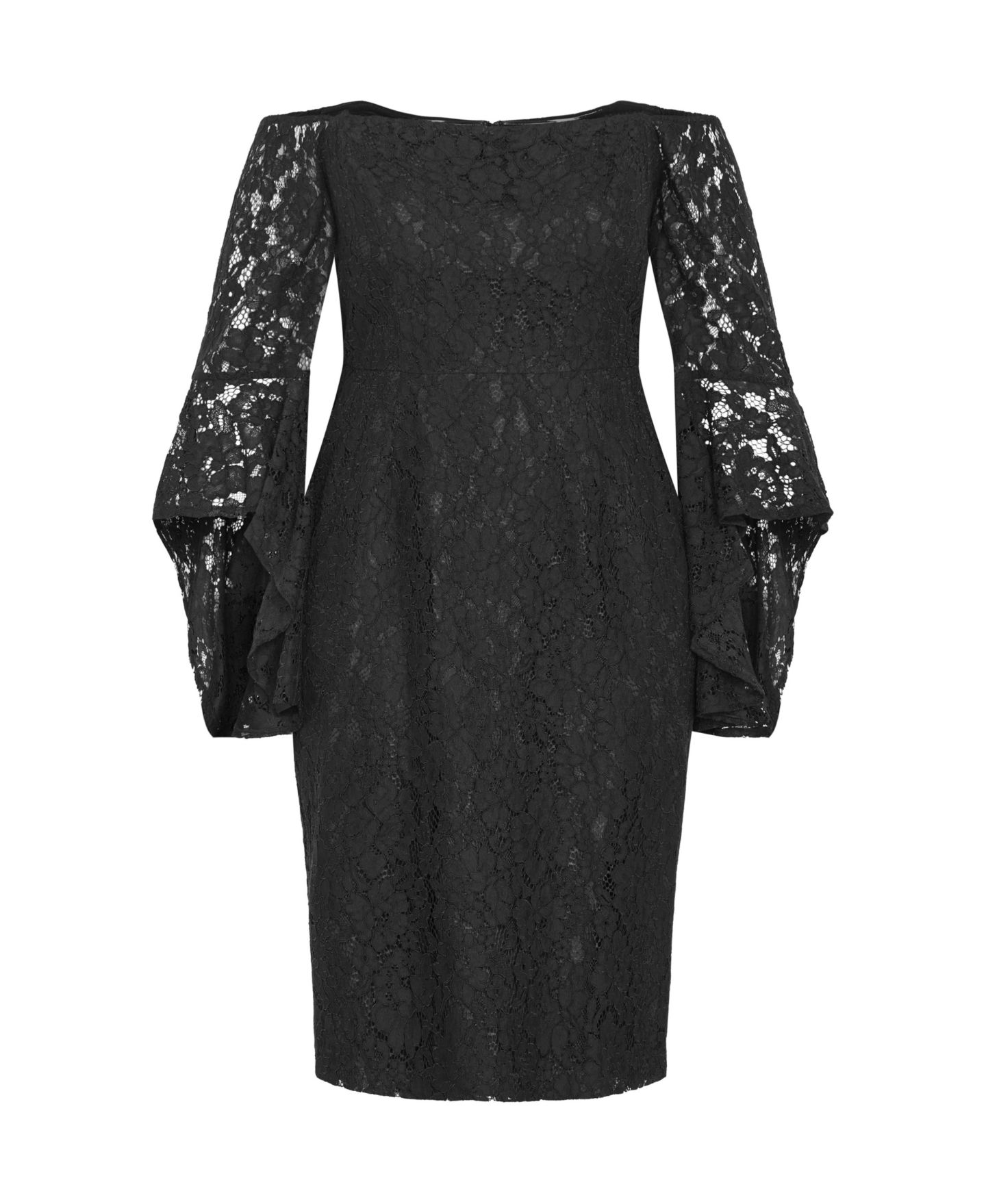 Женское платье CITY CHIC Plus Size Mystic Lace, цвет: Чёрный — фото 3