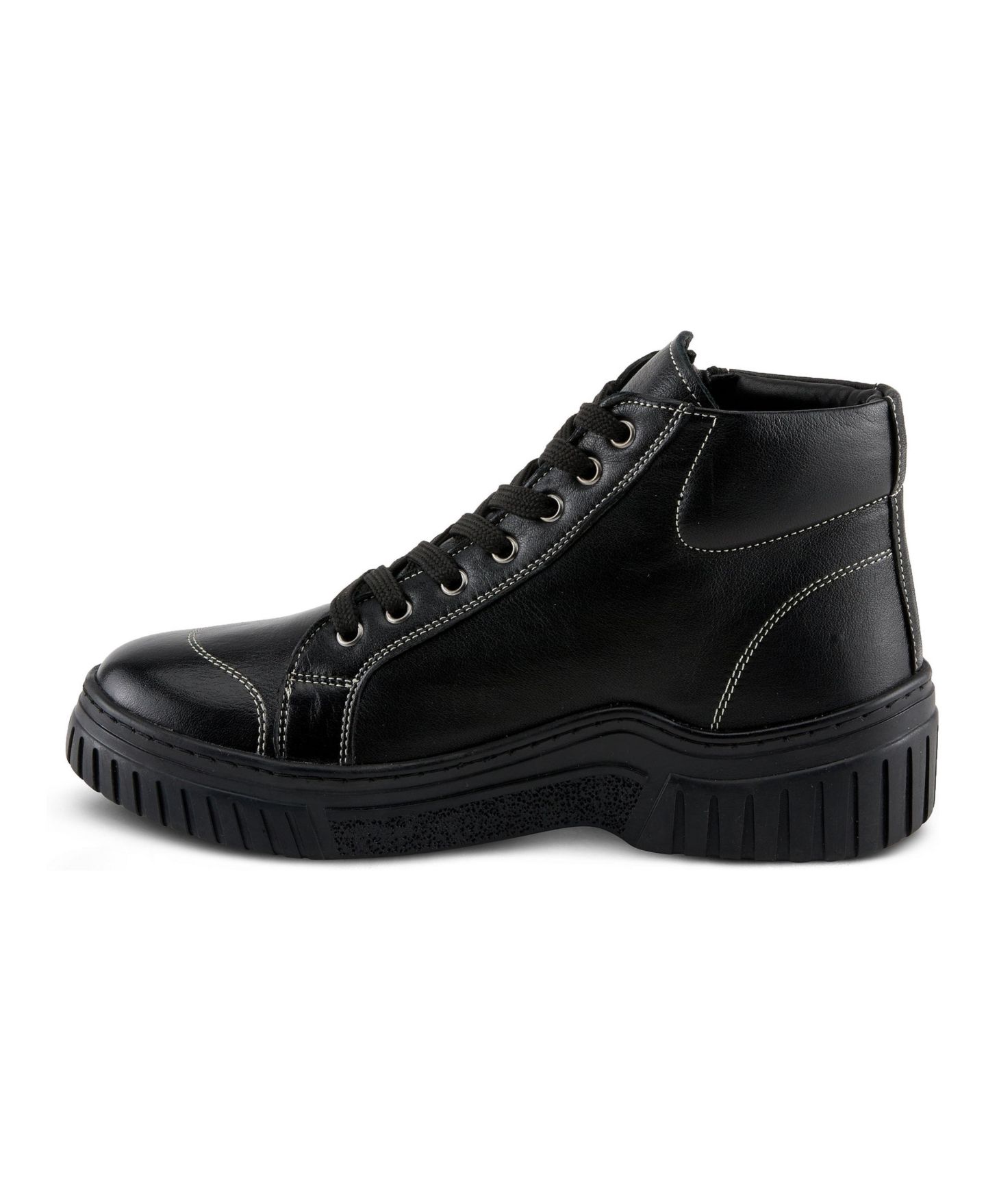 Женские кроссовки Spring Step Azura Loeva Leather High-Top Sneaker Boot with Removable Insole and Zipper Access, цвет: Чёрный — фото 2