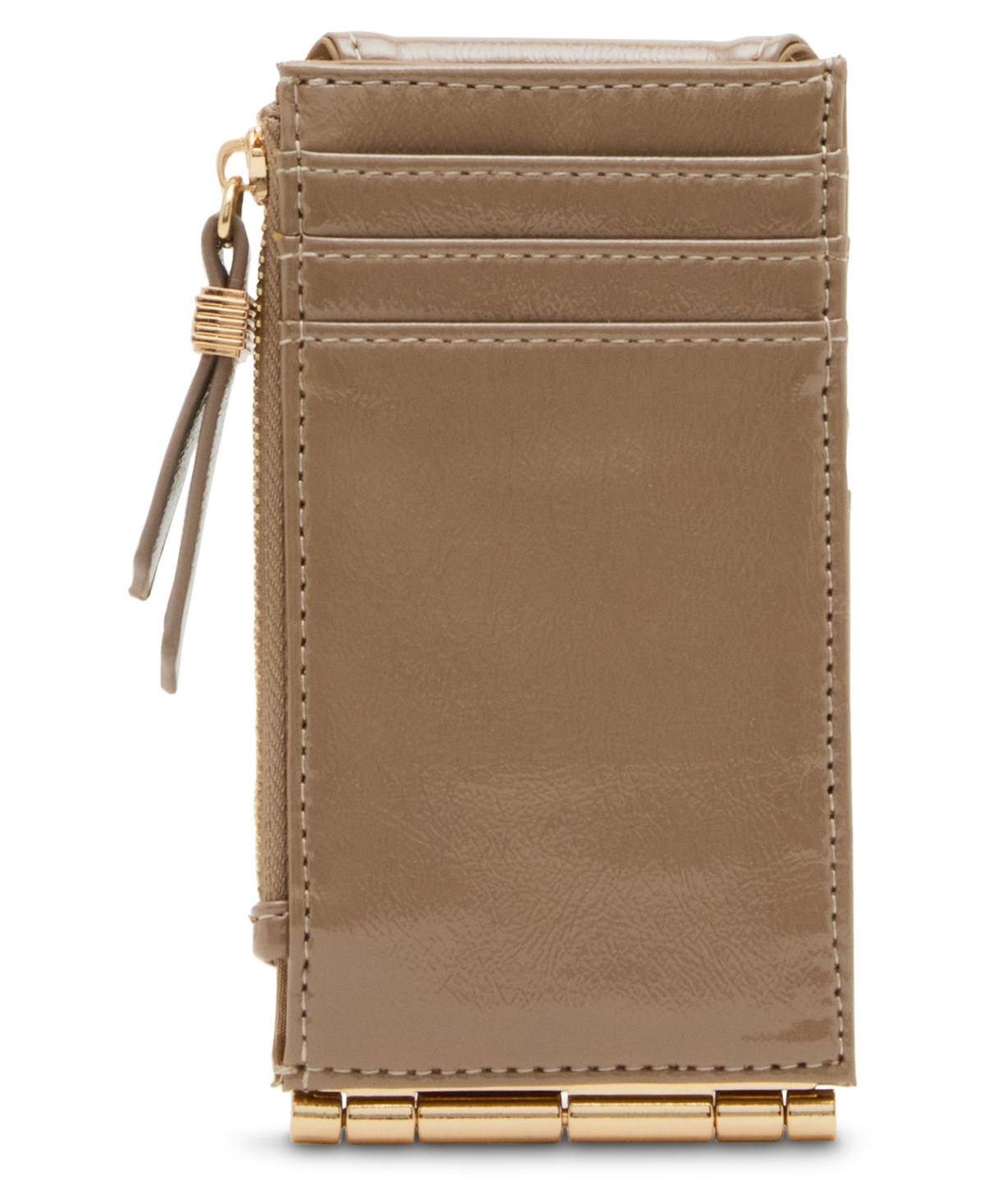Anne Klein Flap Wallet In Brown