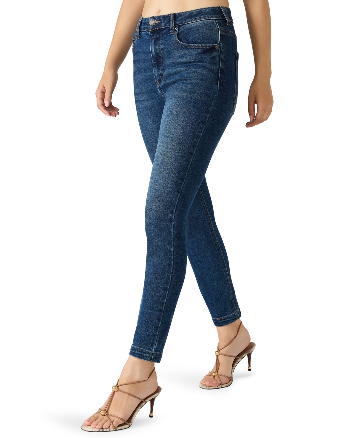 Steve Madden Women's Lona High Rise Jeans In Blue