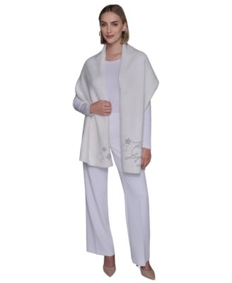 Women's Star Stud Detail Scarf