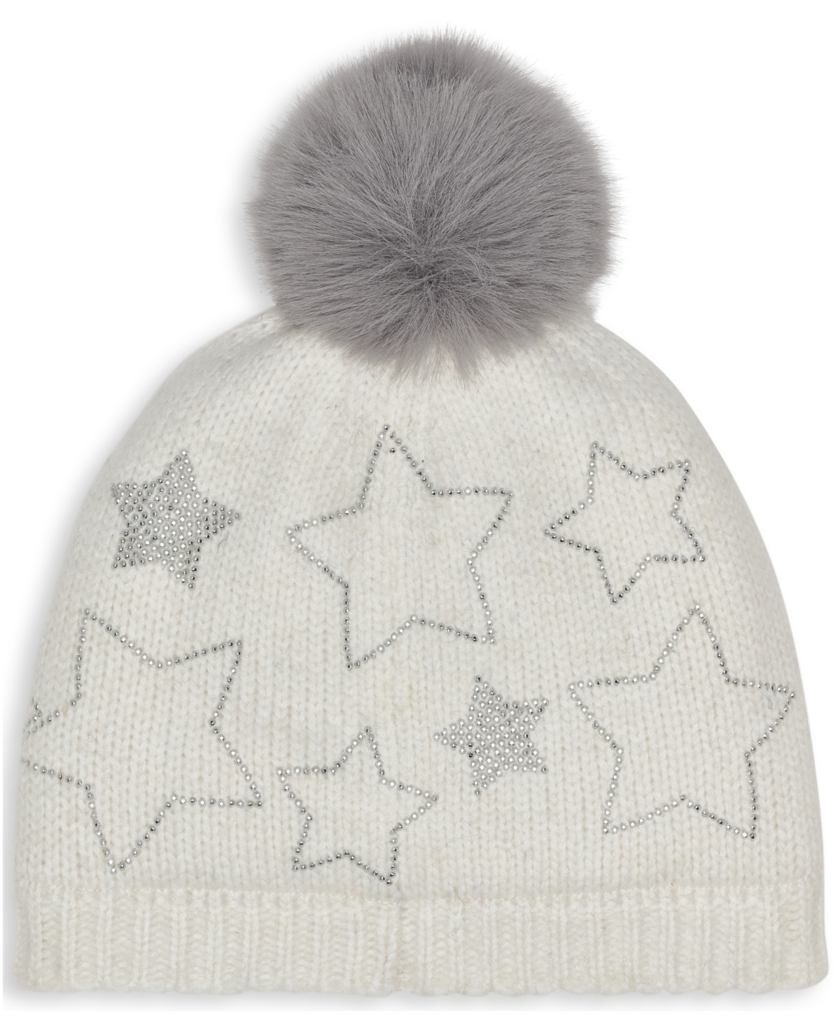 Karl Lagerfeld Paris Women's Studded Star Detail Beanie