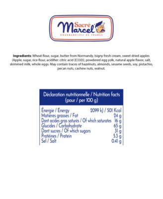 Normandie Countryside Tin with French Apple Shortbreads, 3.5 oz.