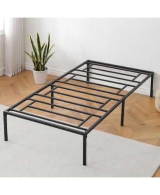 Metal Bed Frame, 14 Inch Simple Platform Bed Frame, Sturdy Heavy Duty Frame Bed Mattress Foundation, No Box Spring Needed, Easy Assembly, Twin Size