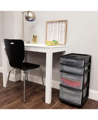 Plastic 4 Drawer Medium Home Storage Container