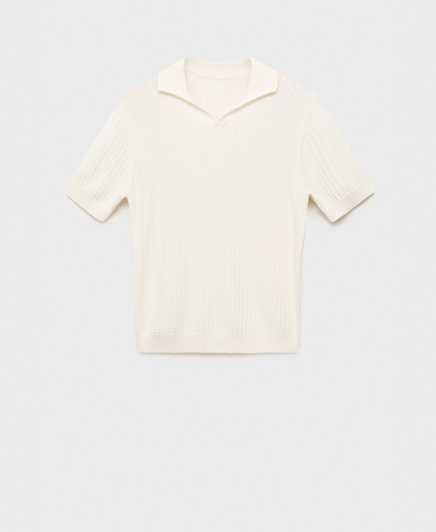 Men's Cotton Knitted Polo Shirt