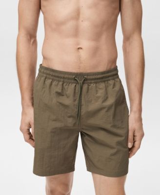 Men's Basic Drawstring Swimsuit