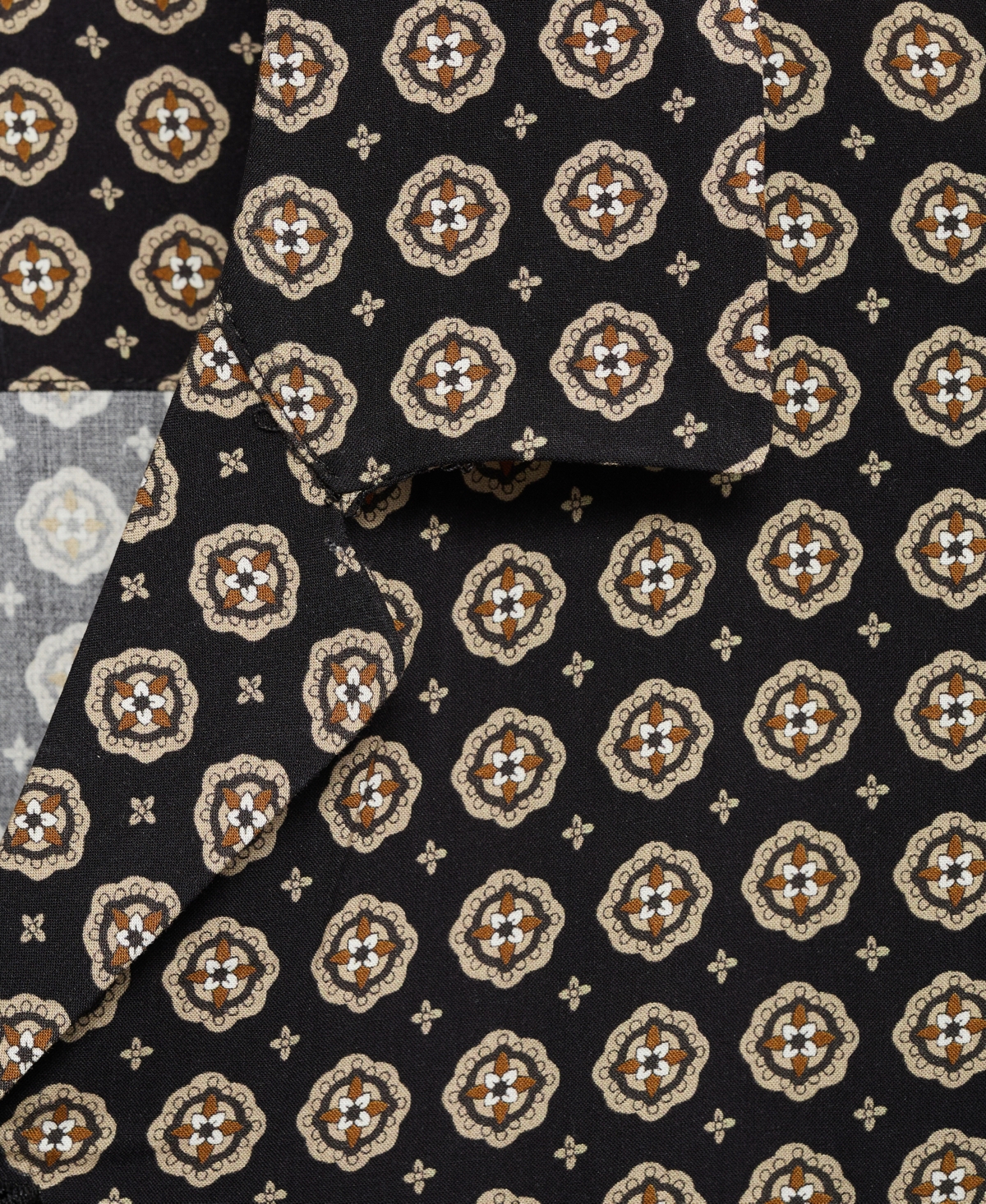 Mango Men's Printed Fluid Regular-Fit Shirt