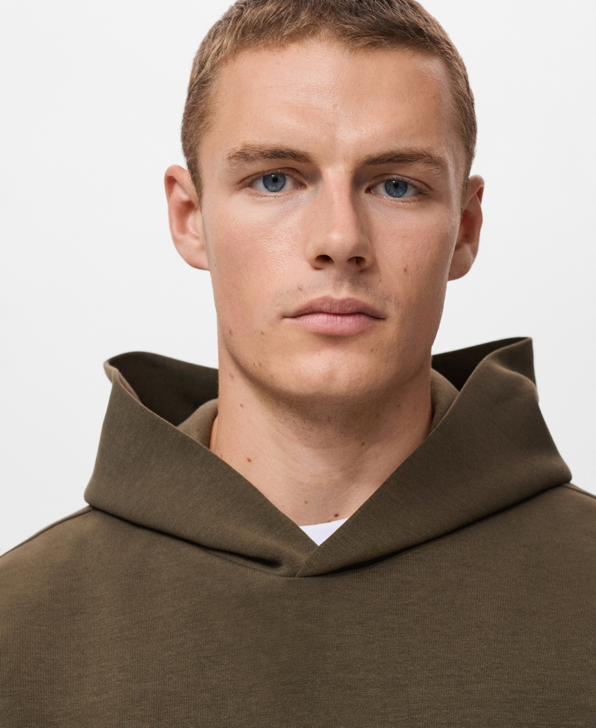 Mango Men's Regular-fit Hoodie In Brown