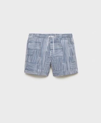 Men's Multi-Striped Swimsuit