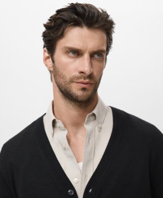 Men's Merino Wool Cardigan