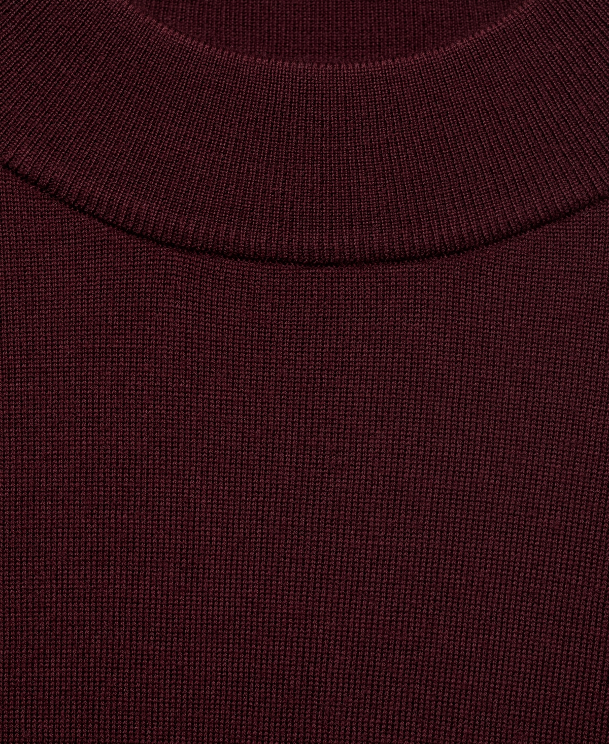 Mango Men's Wool Turtleneck Sweater In Burgundy