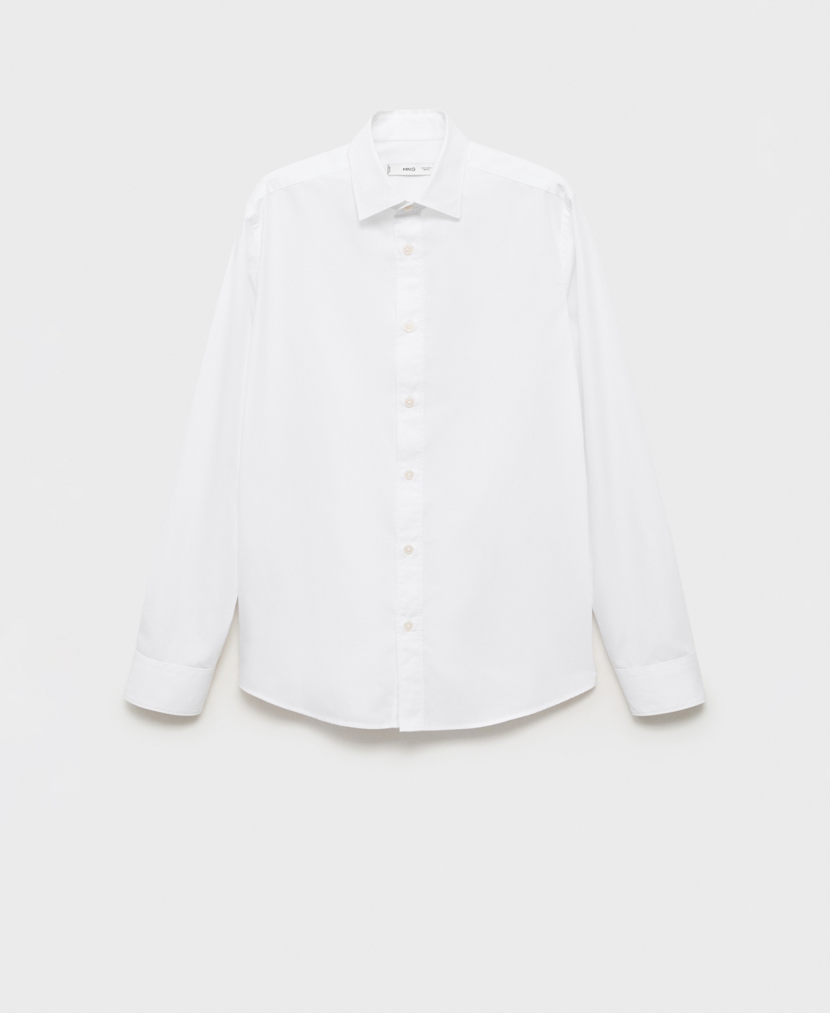 Mango Men's Regular-fit Cotton Shirt In White