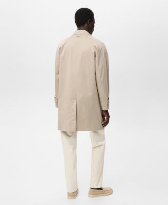 Men's Classic Water-Repellent Trench Coat