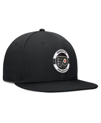 Men's Black Philadelphia Flyers Authentic Pro Training Camp Snapback Hat