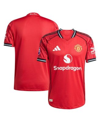 adidas - Men's Red Manchester United Home 2025/26 Authentic Player Jersey