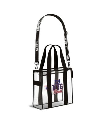 New York Giants Stadium Team Color Trim with Tote Bag