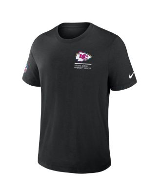 Men's Black Kansas City Chiefs 2025 NFL Crucial Catch Tri-Blend Dri-FIT T-Shirt