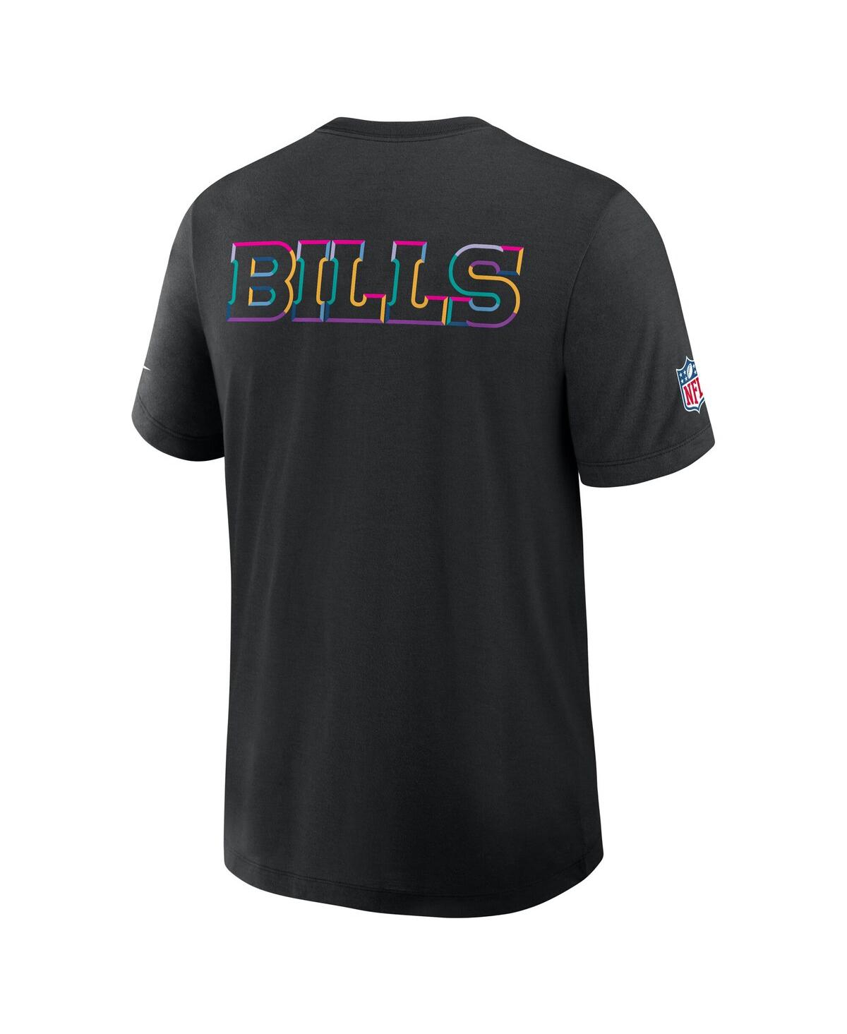 Nike Men's Black Buffalo Bills 2025 Nfl Crucial Catch Tri-blend Dri-fit T-shirt In Black