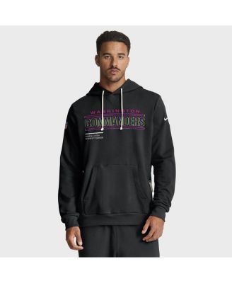 Nike - Men's Black Washington Commanders 2025 NFL Crucial Catch Sideline Standard Issue Dri-FIT Hoodie