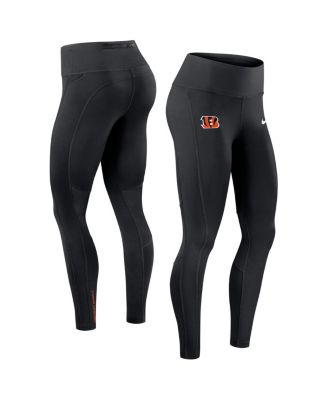Nike - Women's Black Cincinnati Bengals Primetime Epic Fast Dri-FIT Leggings