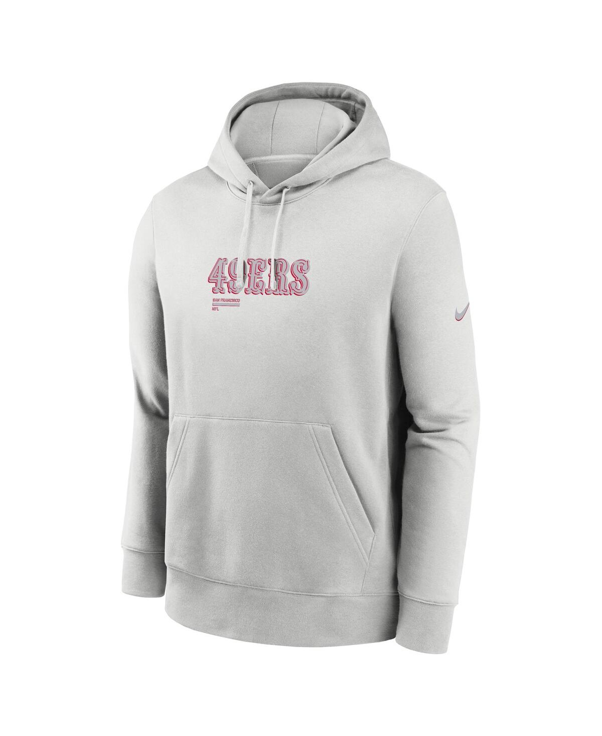Nike San Francisco 49ers Slot Receiver Club  Men's Nfl Pullover Hoodie In Gray