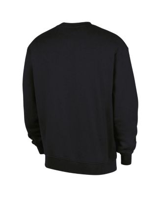 Men's Black New York Knicks 2025/26 Authentic Practice Club Sweatshirt