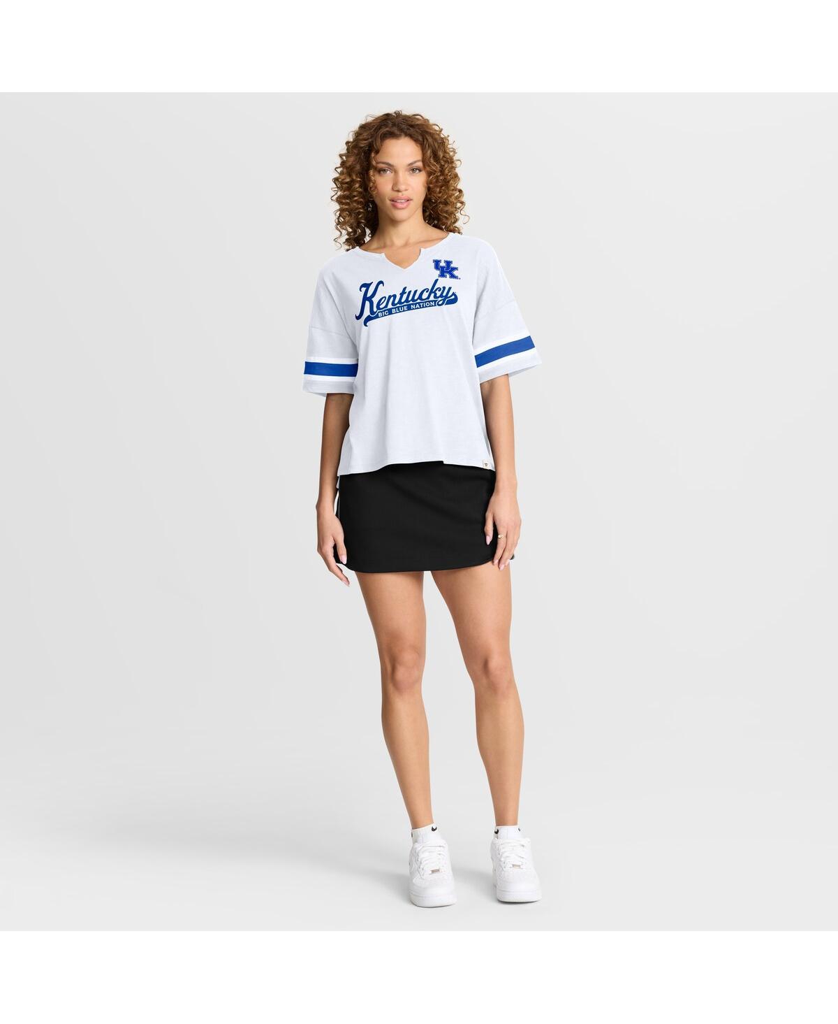 Fanatics Women's White Kentucky Wildcats Hometown Premium Script T-shirt In White
