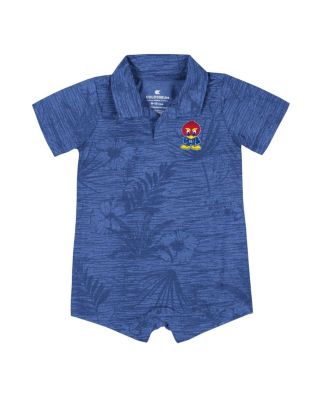 Colosseum - Baby Boys and Girls&nbsp; Royal Kansas Jayhawks Fern Romper