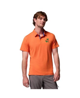 Columbia - Men's Orange Florida Gators Tech Trail Polo