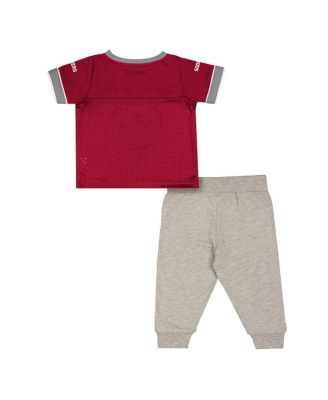 Baby Boys and Girls Newborn 2-Piece Oklahoma Sooners Nothing but the Hits Football Set
